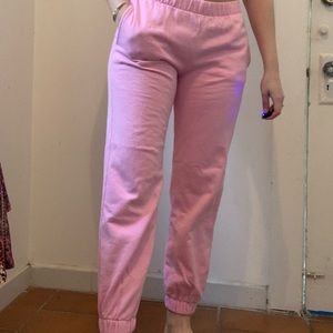 Pink Brandy Melville Sweats